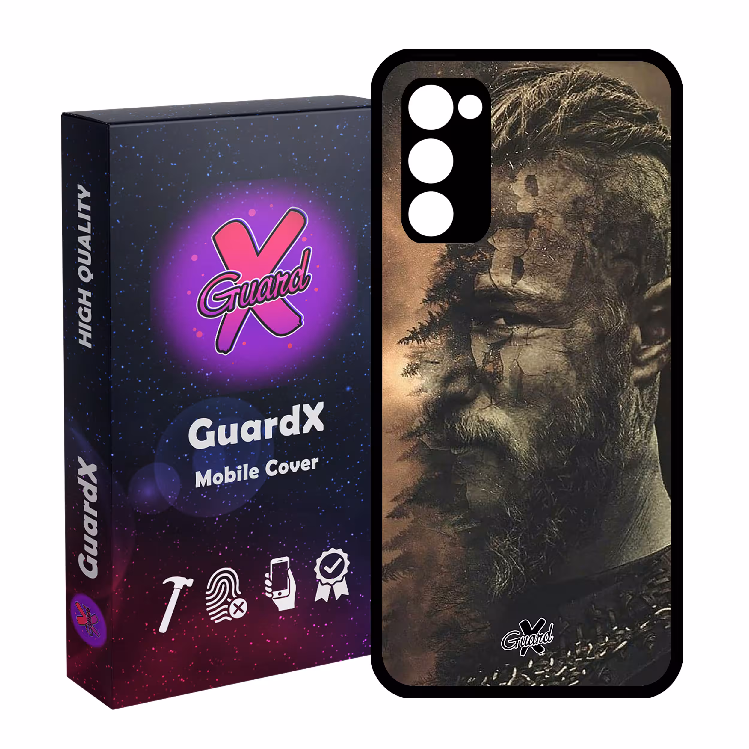 کاور گارد ایکس طرح Ragnar مدل Glass10347 مناسب برای گوشی موبایل سامسونگ Galaxy S20 FE
