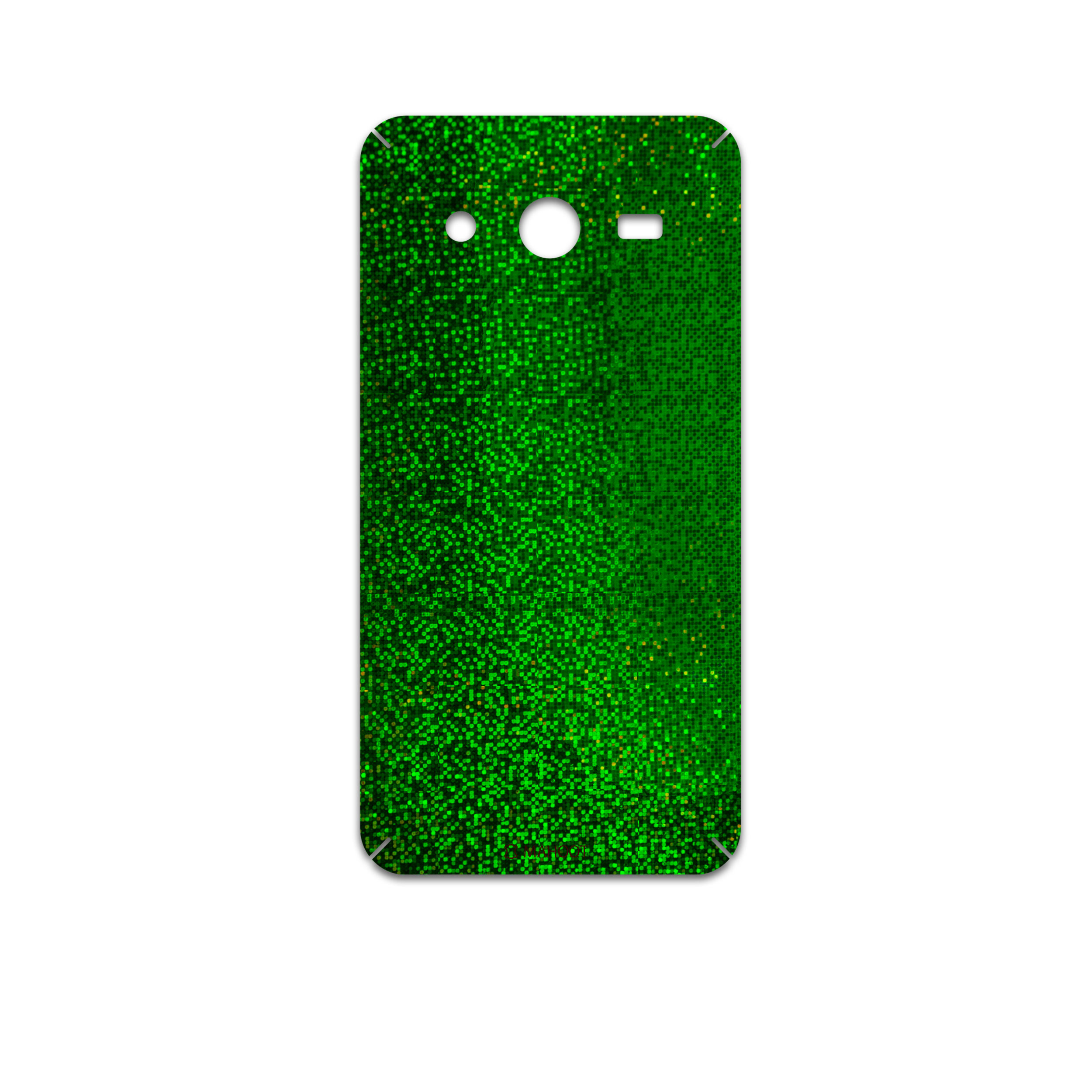برچسب پوششی ماهوت مدل Green-Holographic مناسب برای گوشی موبایل سامسونگ Galaxy Core 2