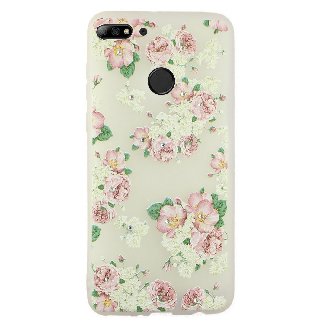کاور مدل Flower-01 مناسب برای گوشی موبایل هوآوی Y7 Prime 2018 / آنر 7C