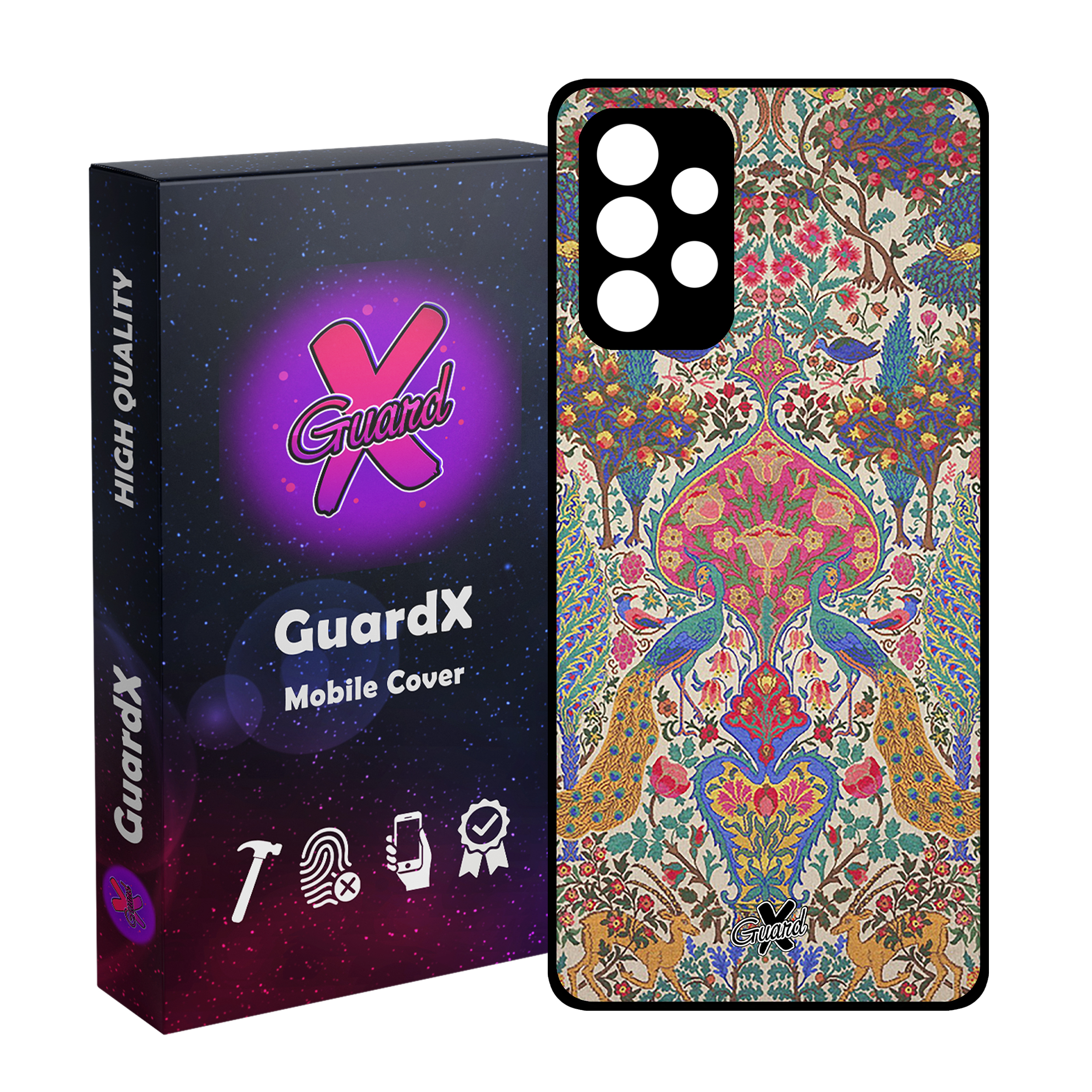 کاور گارد ایکس طرح سنتی مدل Glass10225 مناسب برای گوشی موبایل سامسونگ Galaxy A32 5G