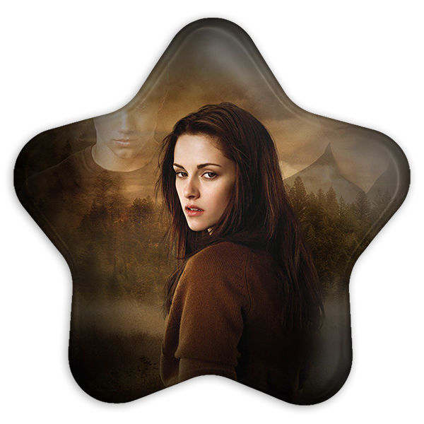 پیکسل خندالو طرح بلا سوان گرگ و میش Twilight مدل ستاره ای کد 10856