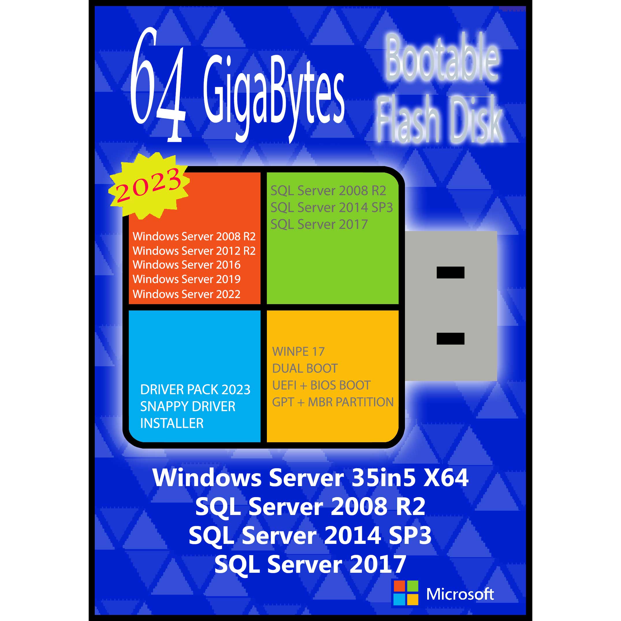 سیستم عامل Windows Server 2008-2012-2016-2019-2022 35in5 نشر مایکروسافت 