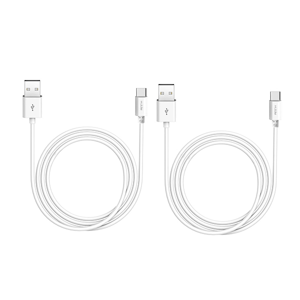 کابل تبدیل USB به USB-C راک مدل RCB0543 طول 1.5 متر  بسته 2 عددی 
