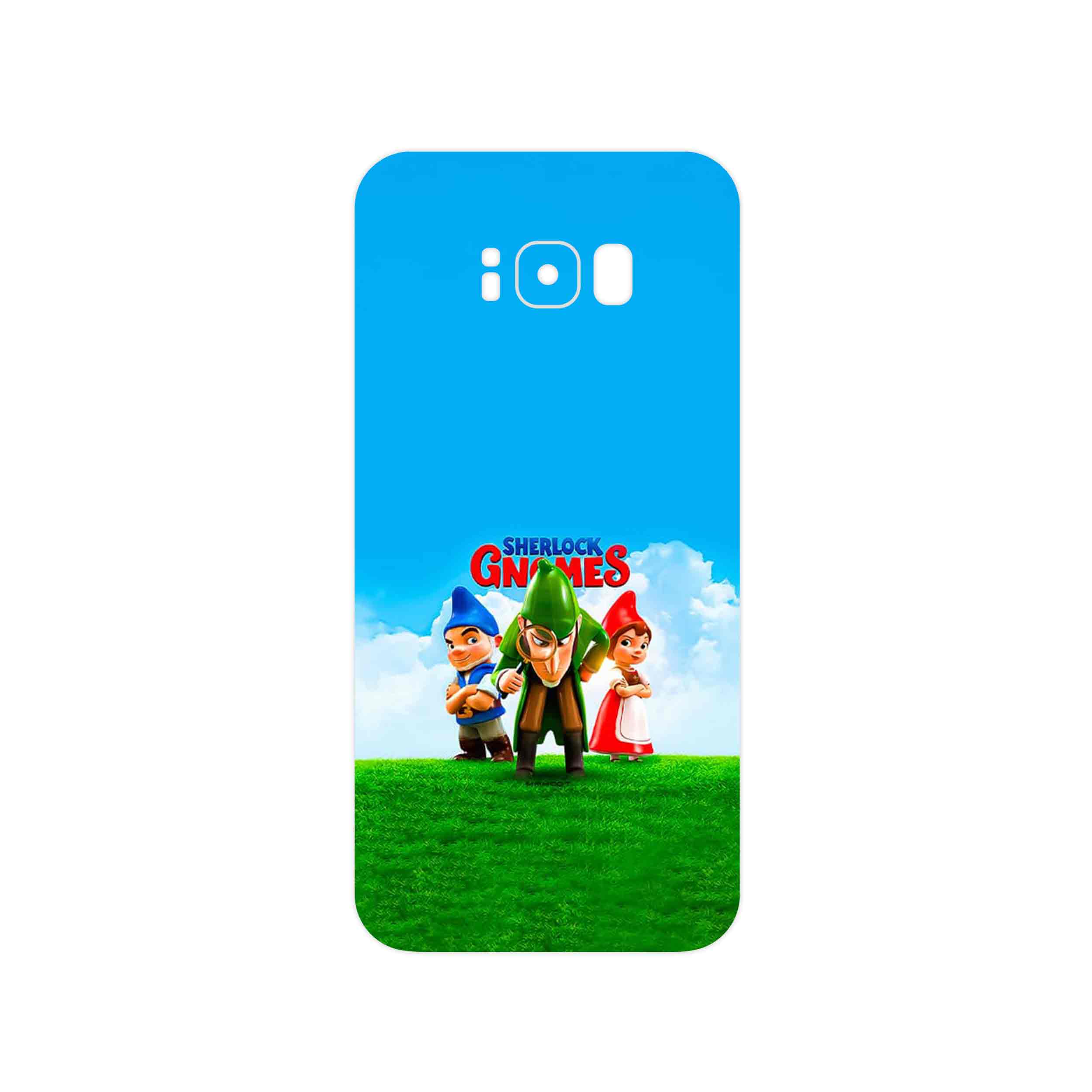 برچسب پوششی ماهوت مدل Sherlock Gnomes مناسب برای گوشی موبایل سامسونگ Galaxy S8 Plus