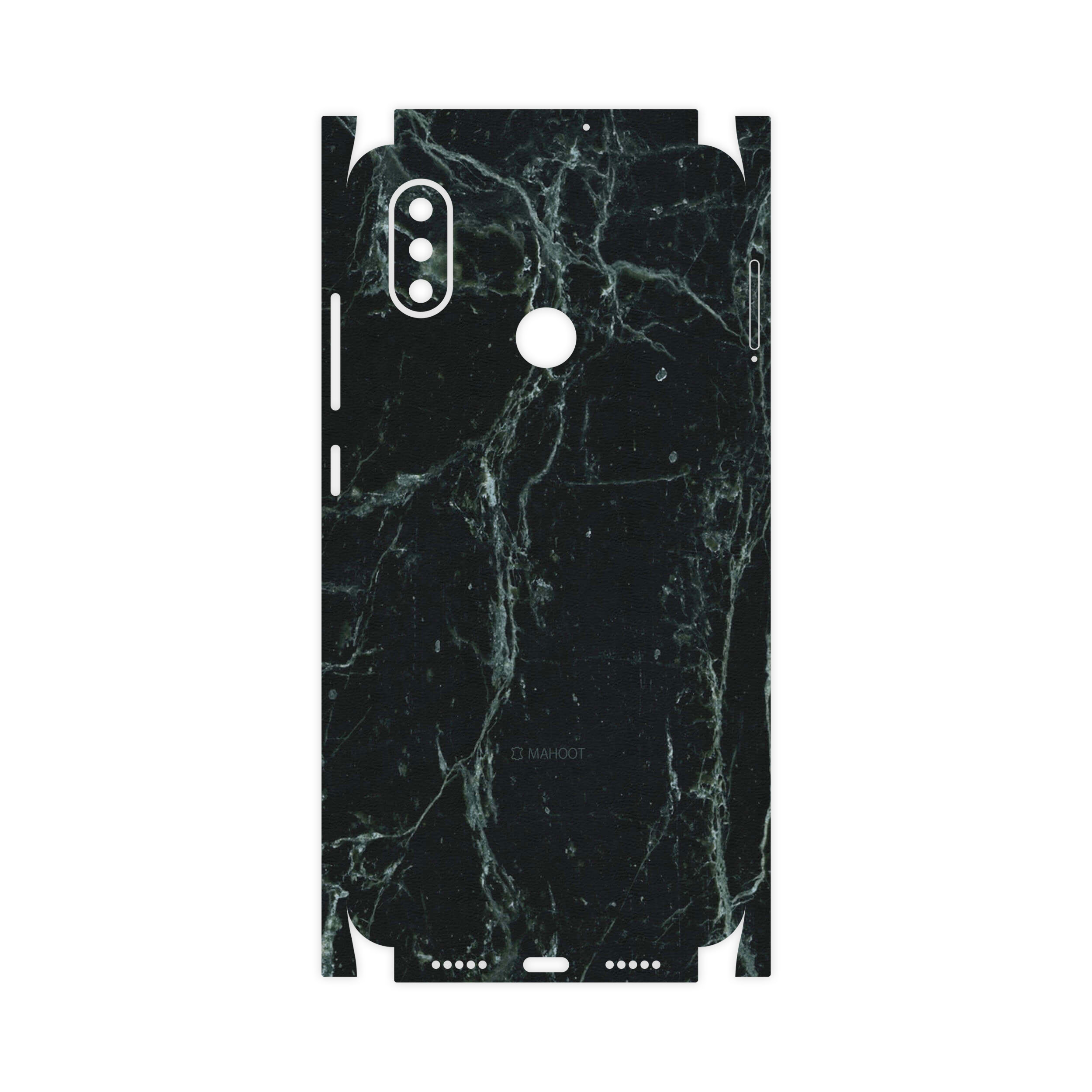 برچسب پوششی ماهوت مدل Graphite-Green-Marble-FullSkin مناسب برای گوشی موبایل شیائومی MI 8
