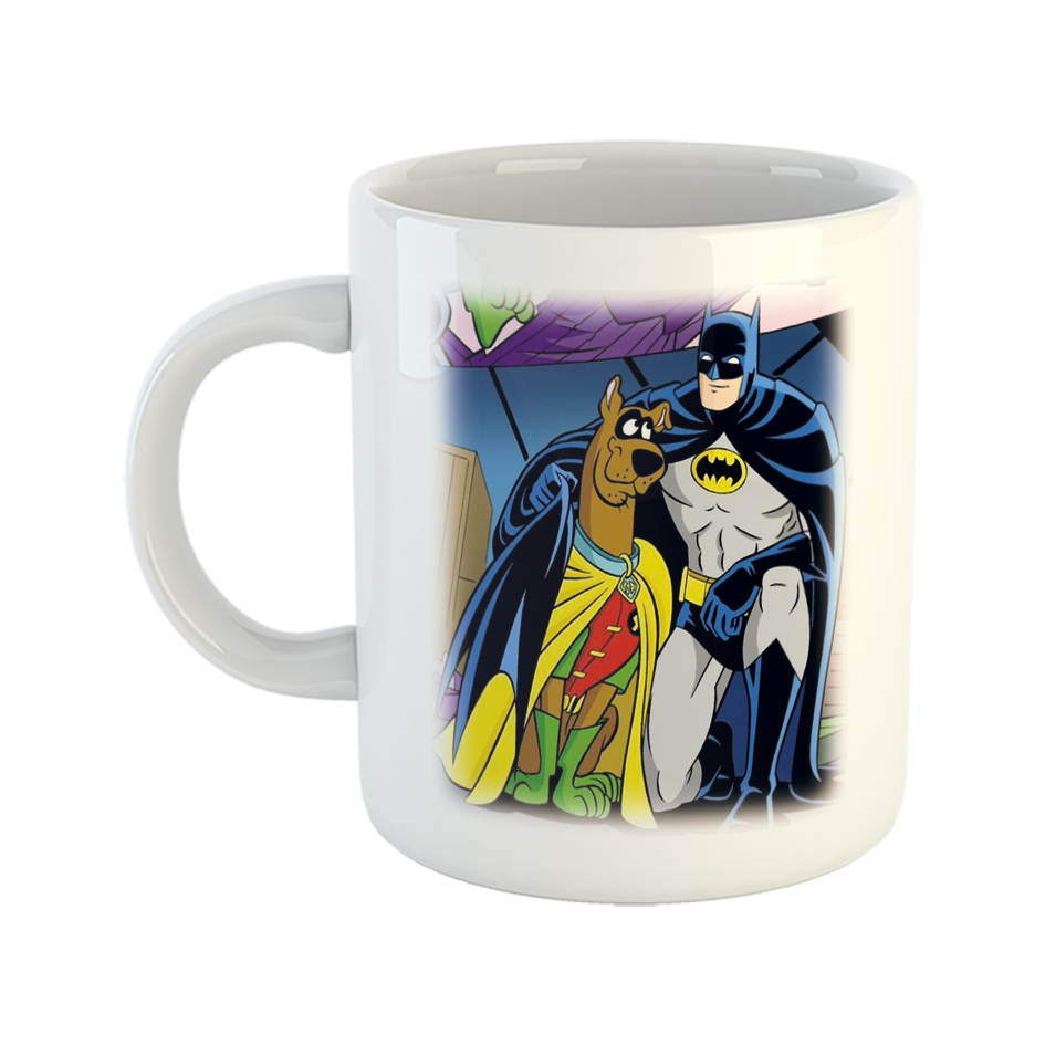 ماگ طرح بتمن و اسکوبی دو 