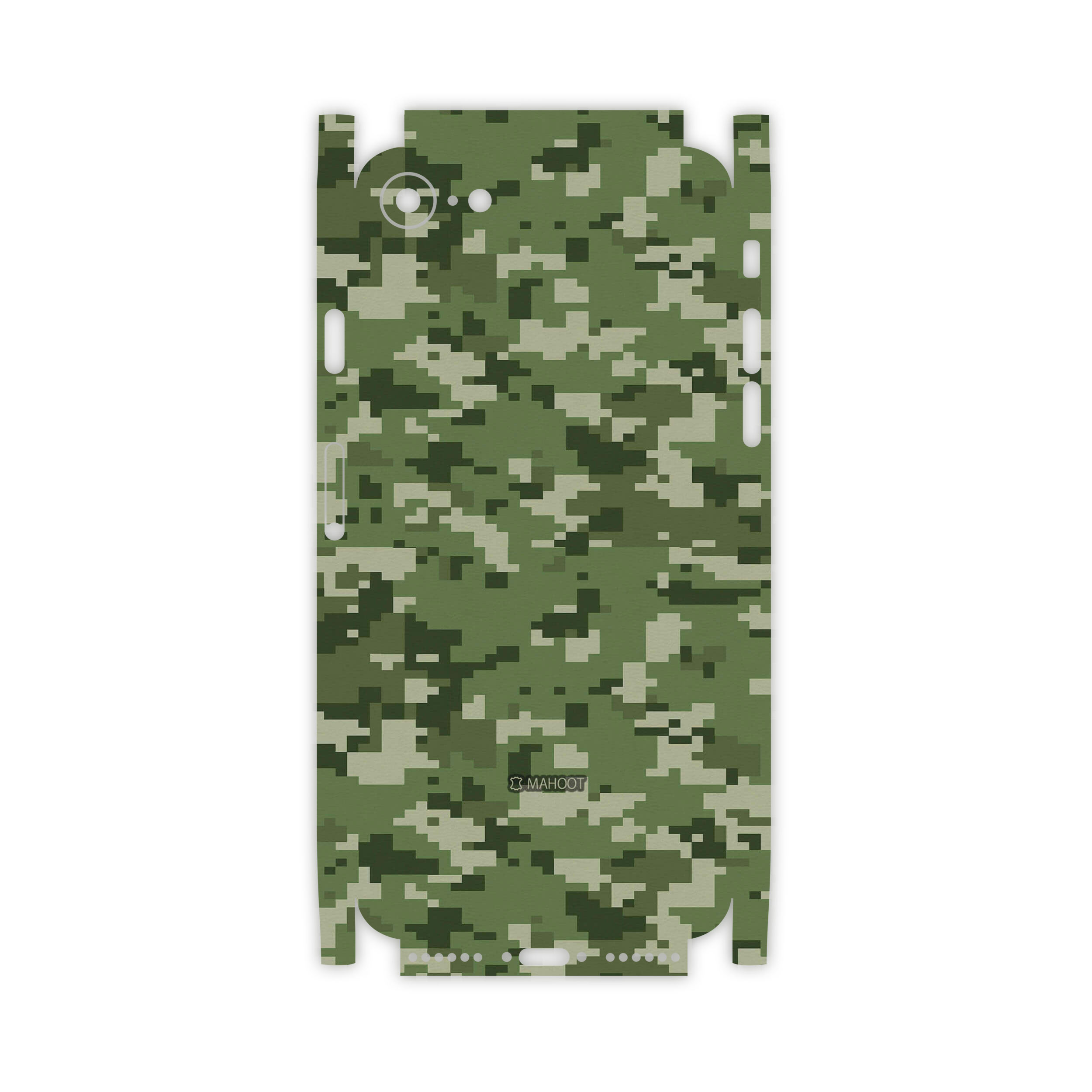 برچسب پوششی ماهوت مدل Army-Green-Pixel-FullSkin مناسب برای گوشی موبایل اپل iPhone 8