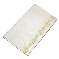 حوله دست و صورت فانتزی گیپور دار DECO BIANCA ترکیه سایز 50×90