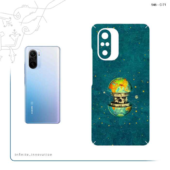 برچسب پوششی ماهوت مدل Collage of Earth Face مناسب برای گوشی موبایل شیائومی Mi 11i