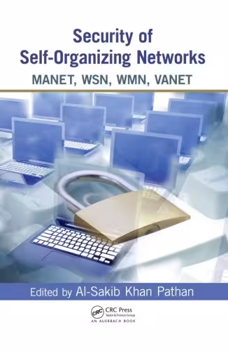 خرید و دانلود نسخه کامل کتاب Security of Self Organizing Networks MANET WSN WMN VANET