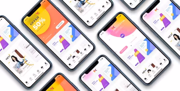 دانلود اپلیکیشن Ionic WooCommerce marketplace mobile app – wc marketplace