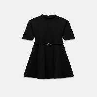 لباس کوتاه زنانه زارا STRETCH KNIT SKATER DRESS | تهران زارا TehranZara