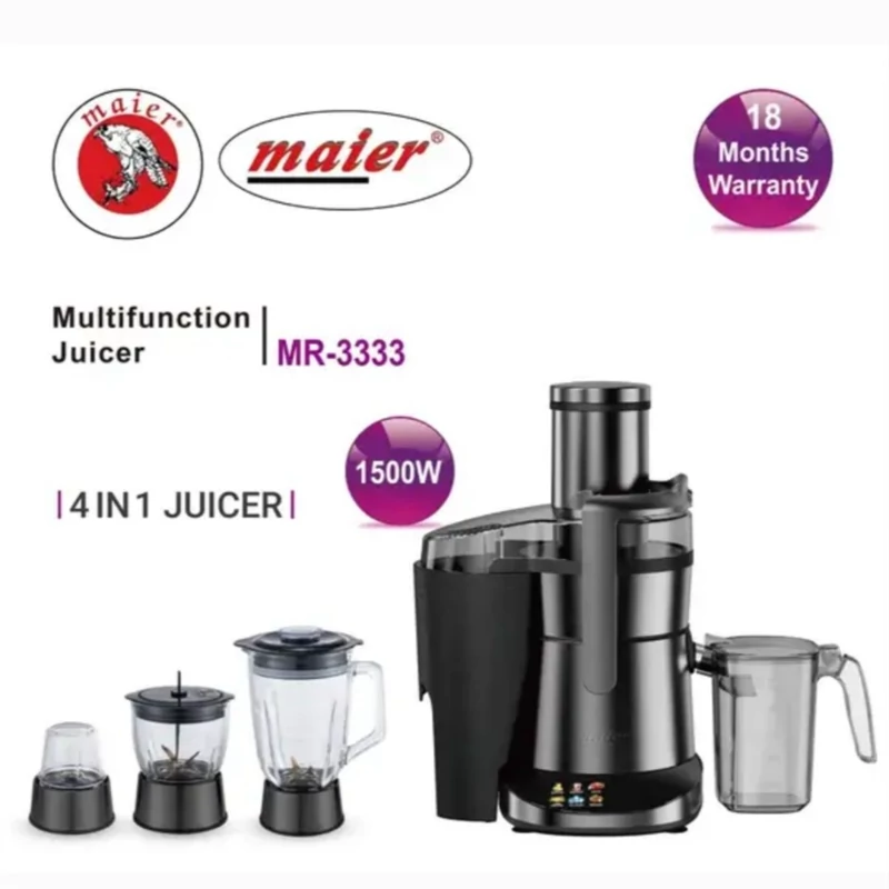 ابمیوه گیر 4 کاره مایر مدل MR-3333ارسال رایگان