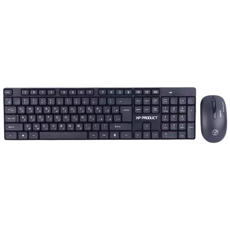 کیبورد و ماوس بی سیم ایکس پی مدل XP-W5700N
