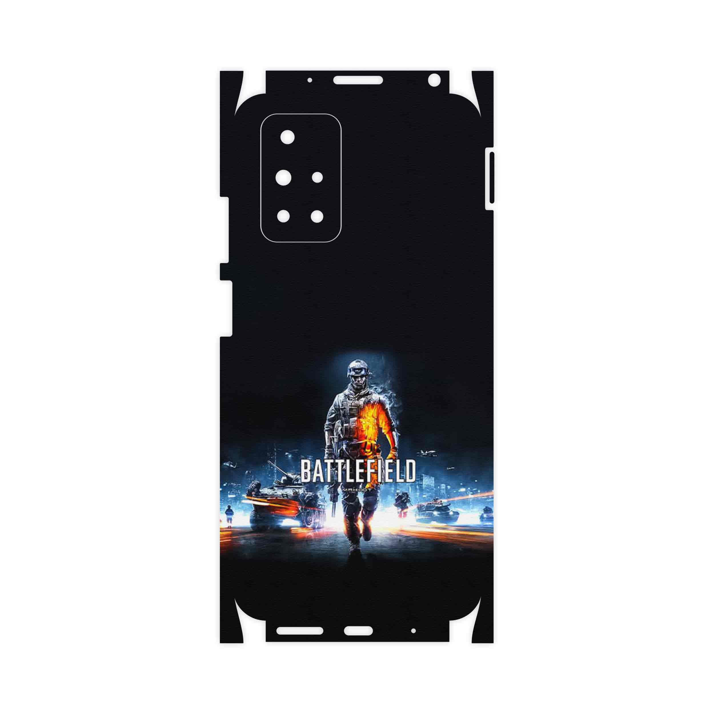 برچسب پوششی ماهوت مدل Battlefield Game Series-FullSkin مناسب برای گوشی موبایل شیائومی Redmi 10