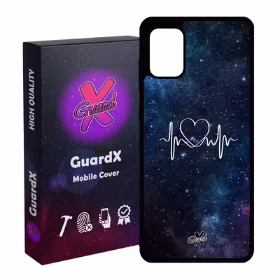 کاور گارد ایکس طرح Love مدل Glass10114 مناسب برای گوشی موبایل سامسونگ Galaxy A31