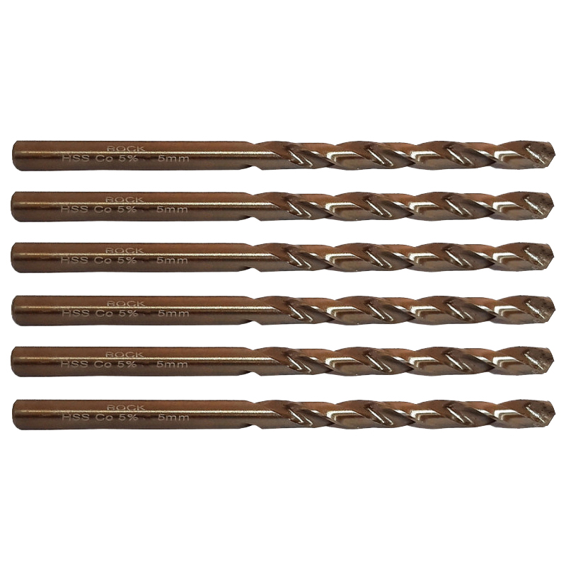 مته کبالت راک مدل HT -005 سایز 5 میلی متر مجموعه شش عددی