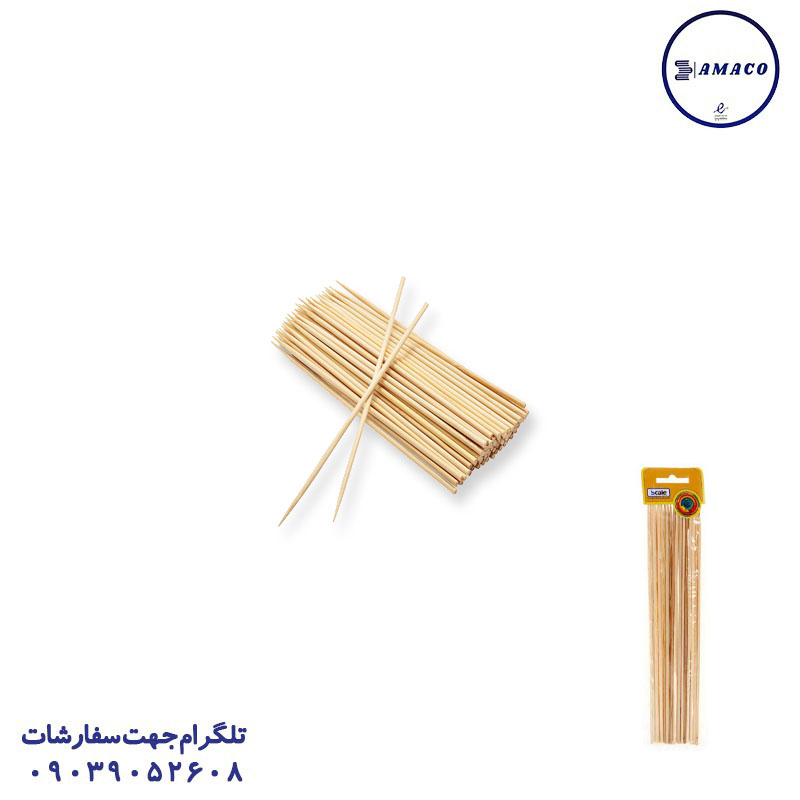 سیخ چوبی ساده