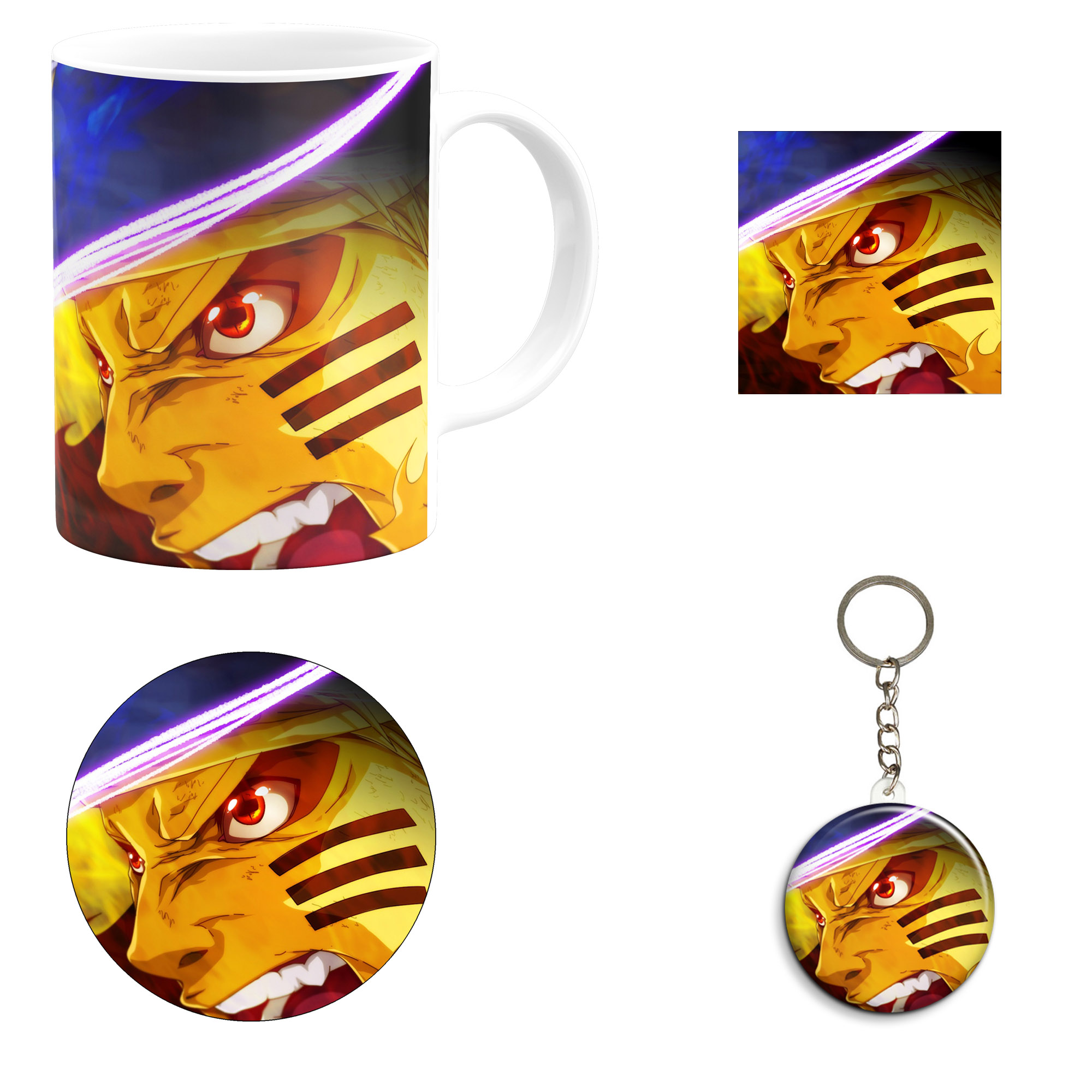 ست هدیه ماگ مدل انیمه ناروتو کد M27