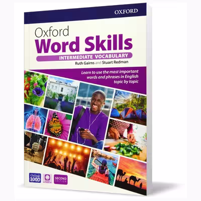 کتاب Oxford Word Skills Intermediate 2nd اثر Ruth Gairns and Stuart Redman انتشارات OXFORD