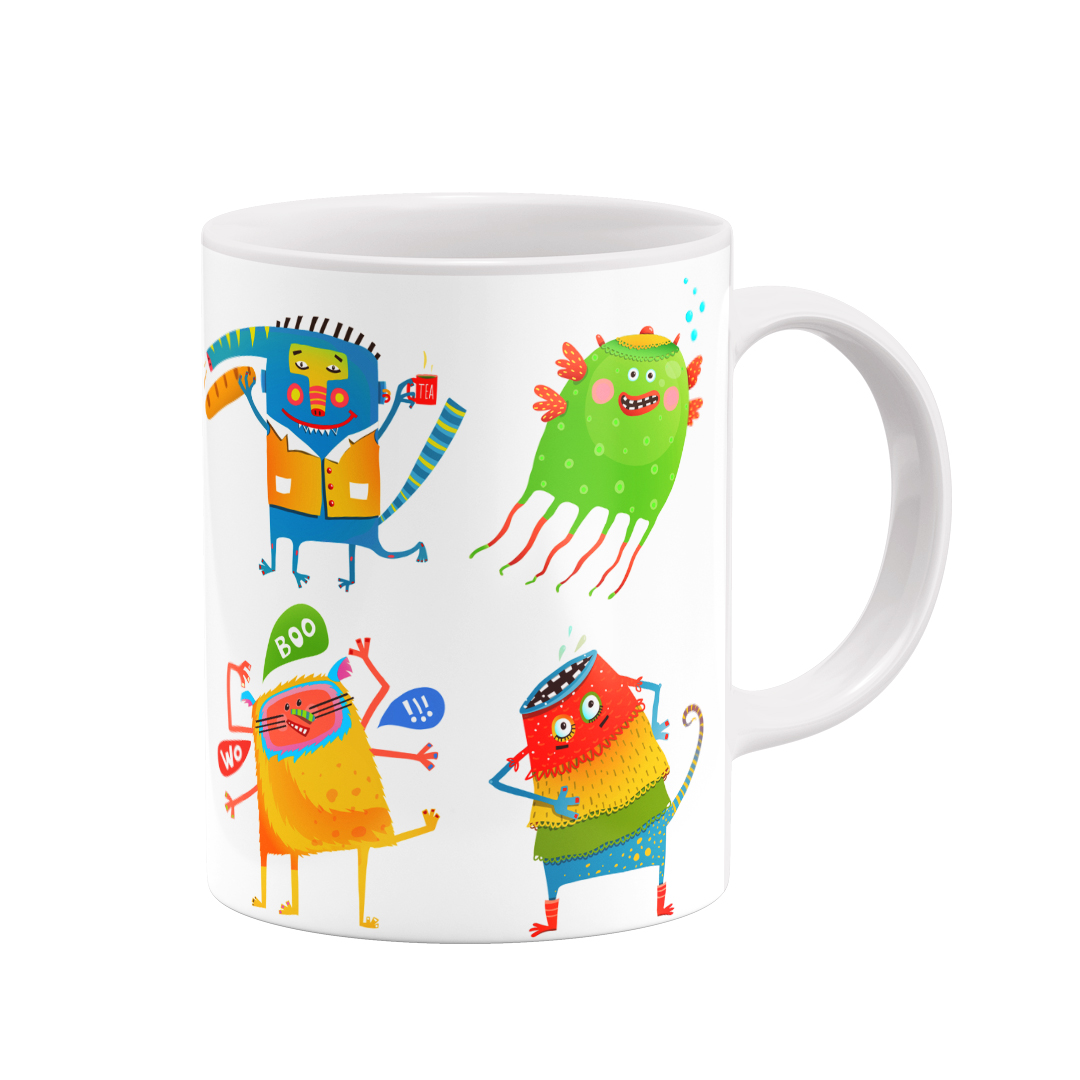 ماگ طرح هیولا ها کد 24