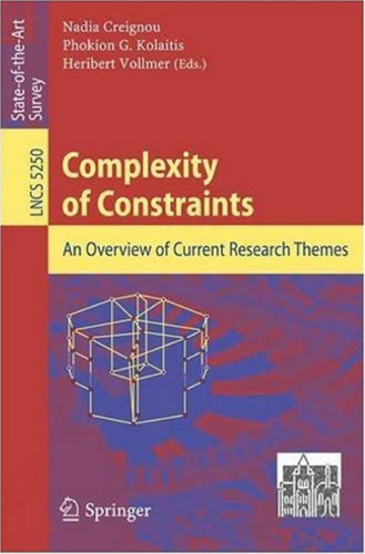 خرید و دانلود نسخه کامل کتاب Complexity of Constraints: An Overview of Current Research Themes