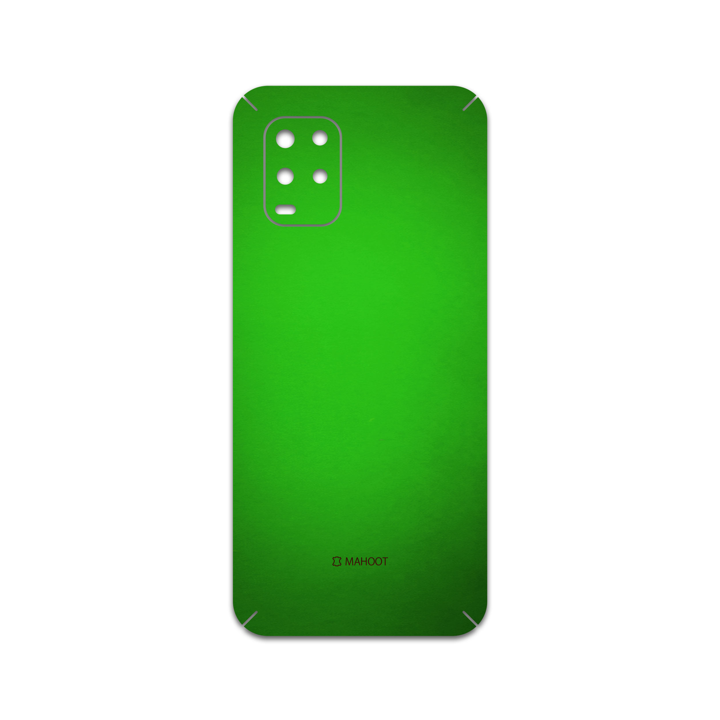 برچسب پوششی ماهوت مدل Metallic-Green مناسب برای گوشی موبایل شیائومی Mi 10 Lite 5G