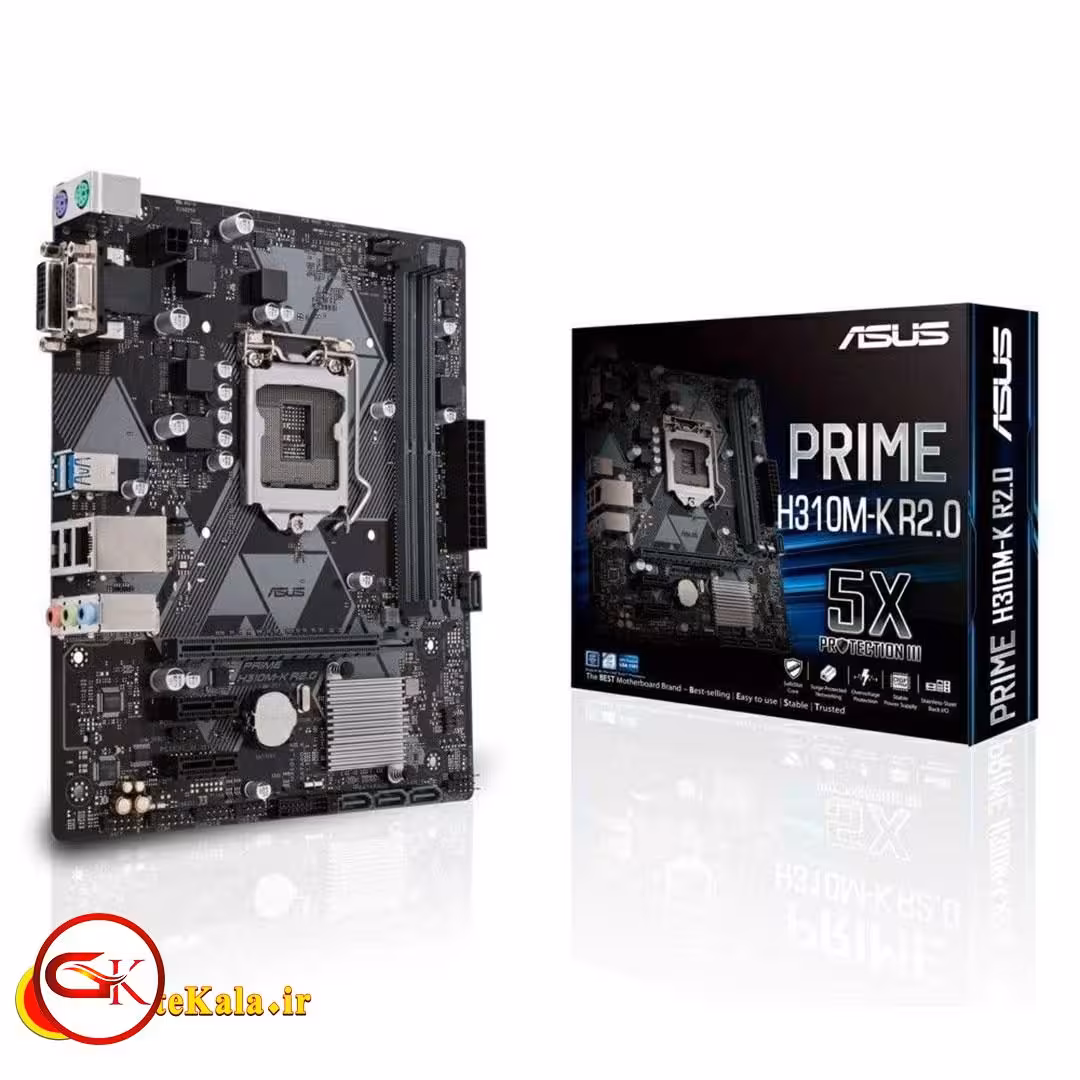 لیست بهترین قیمت و مشخصات مادربرد Asus PRIME H310M-K - گیت کالا