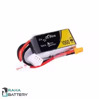 باتری لیتیوم پلیمر 6 سل Tattu 1000mAh 45C