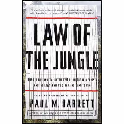 کتاب Law of the Jungle اثر Paul Barrett انتشارات Crown