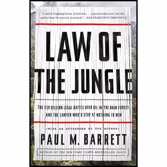 کتاب Law of the Jungle اثر Paul Barrett انتشارات Crown
