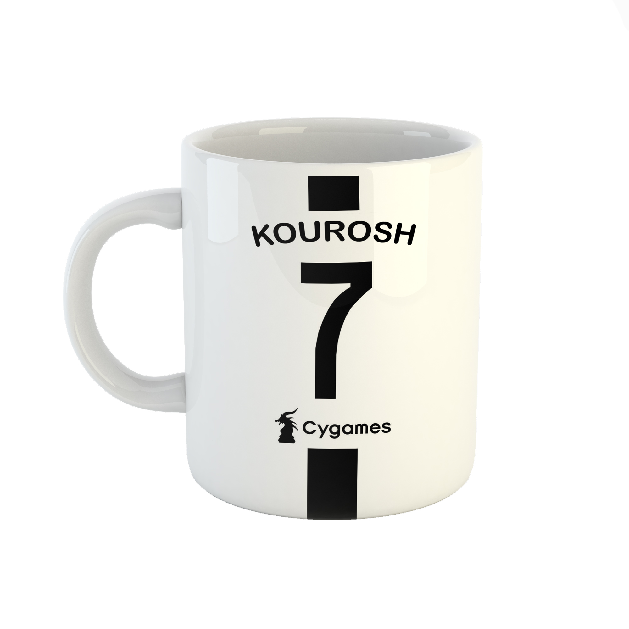 ماگ طرح اسم کوروش مدل یوونتوس کد 903