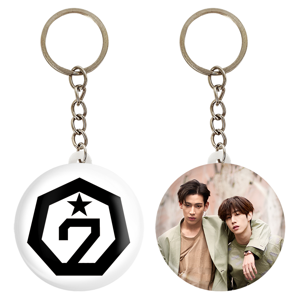 جاکلیدی خندالو مدل گروه گات سون GOT7 کد 2102721017 مجموعه 2 عددی