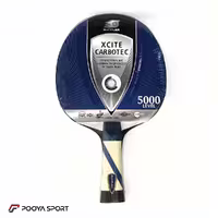 راکت پینگ پنگ کربن دار سانفلکس مدل XCITE CARBOTEC LEVEL 5000 اصل