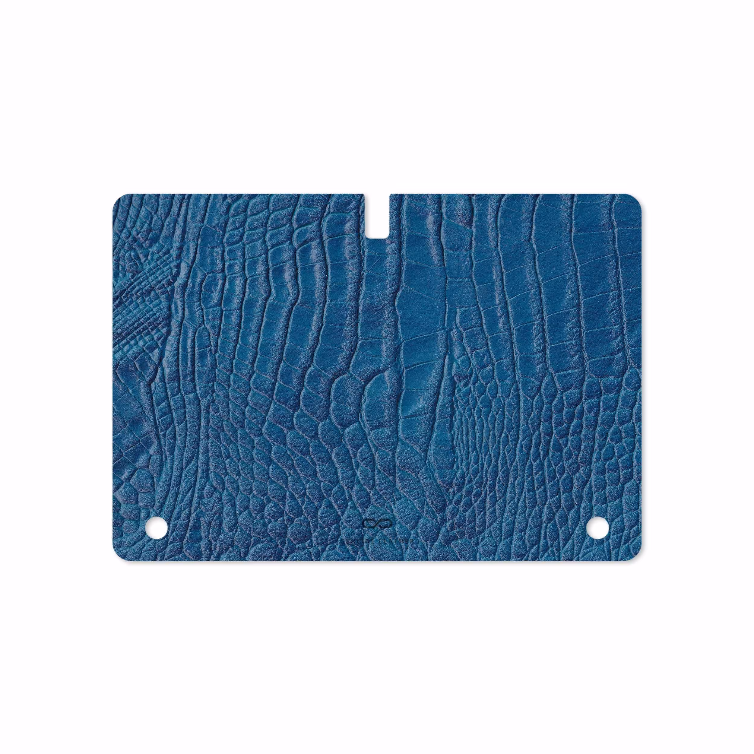 برچسب پوششی ماهوت مدل Blue-Crocodile-Leather مناسب برای تبلت سامسونگ Galaxy Tab S 10.5 2014 T800
