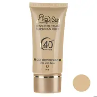 کرم پودر مدیسان سری Oily/Irritated Skin مدل Foundation Effect No 0 حجم 30 میلی لیتر