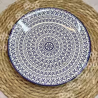 ست آبی ایکس پیش دستی گرد