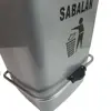 سطل زباله سبلان مدل پدال فلزی کد 60L 