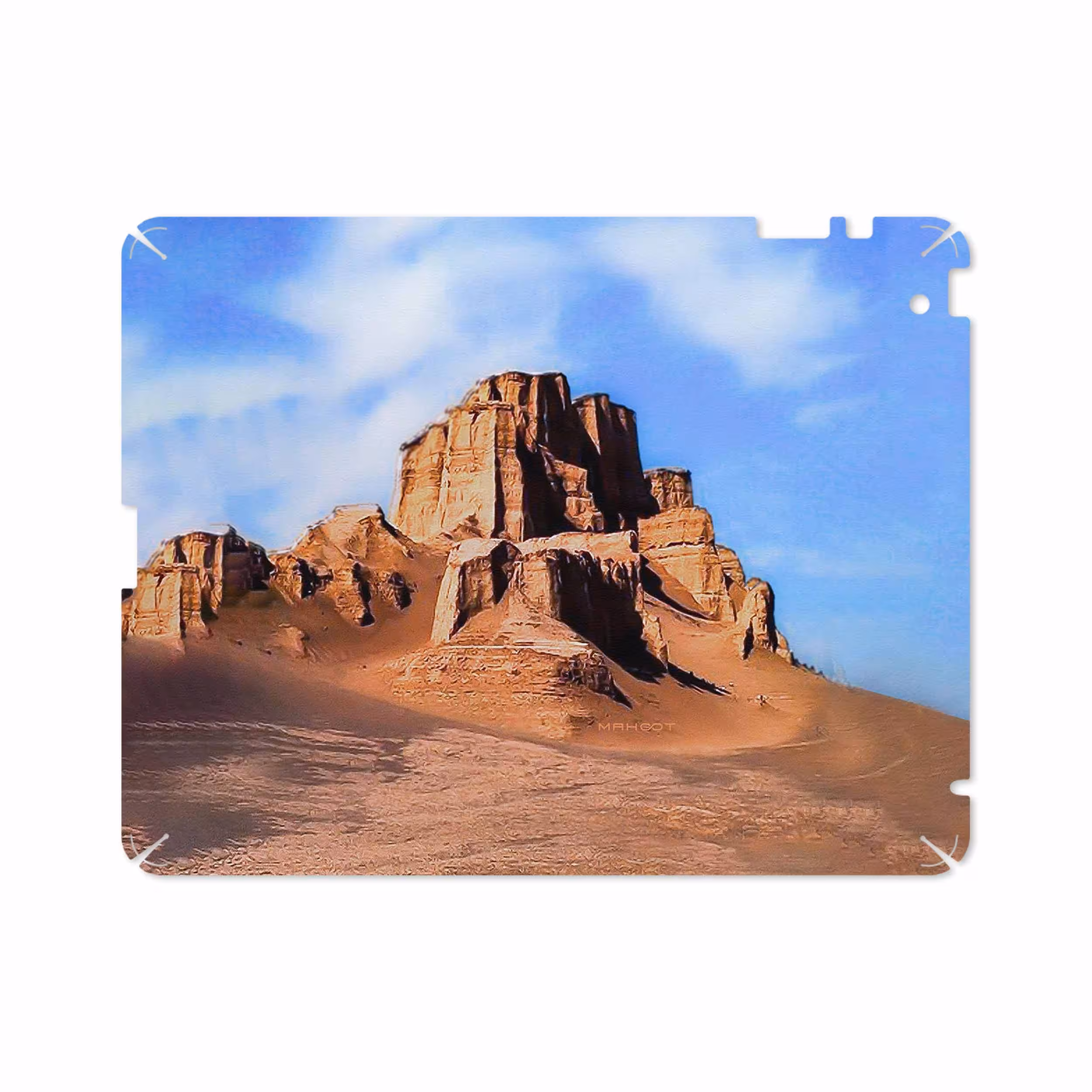 برچسب پوششی ماهوت مدل Kaloot مناسب برای تبلت اپل iPad 2 2011 A1396