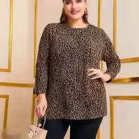 بلوز زنانه طرحدار مارک فادر