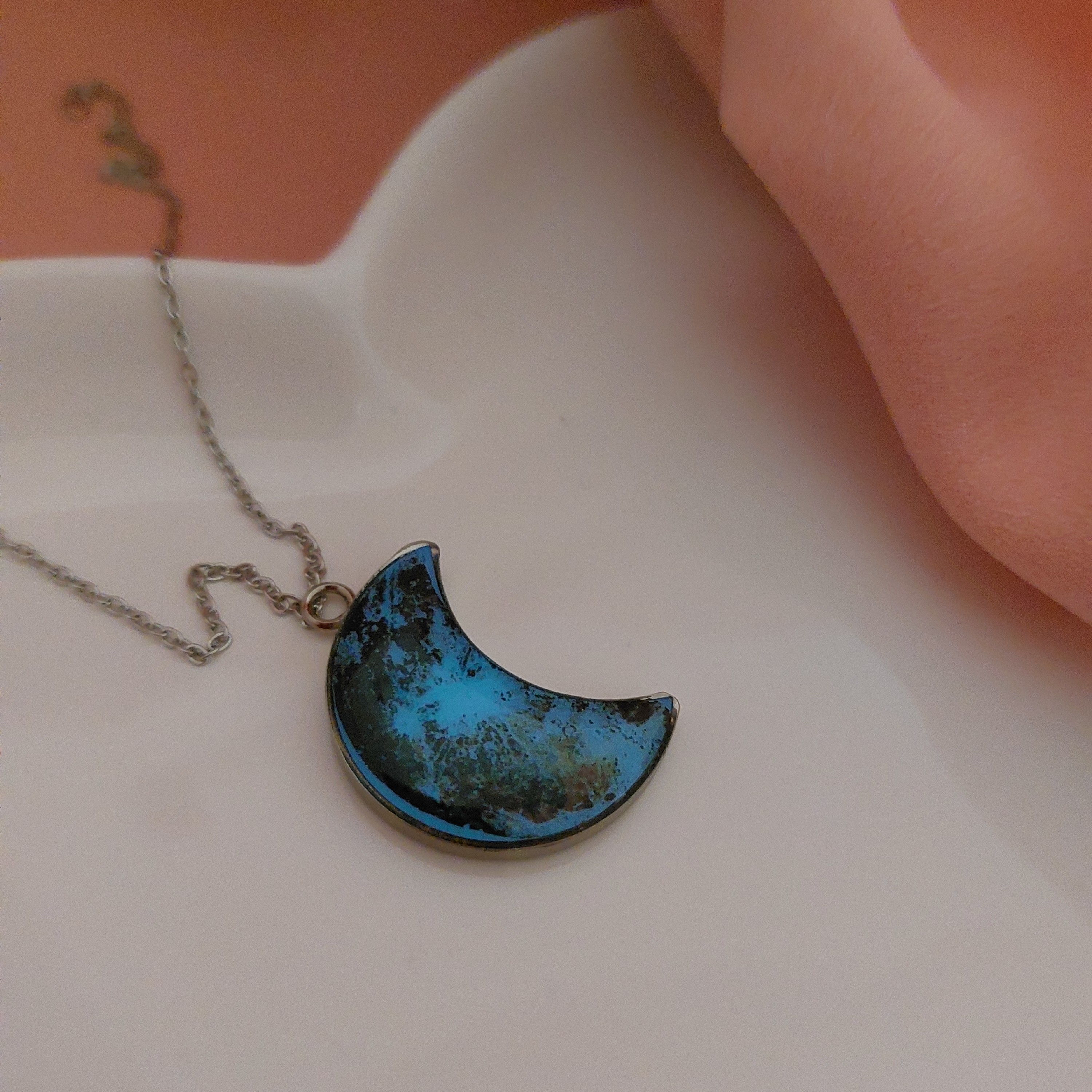 ماه شب تاب نقره ای