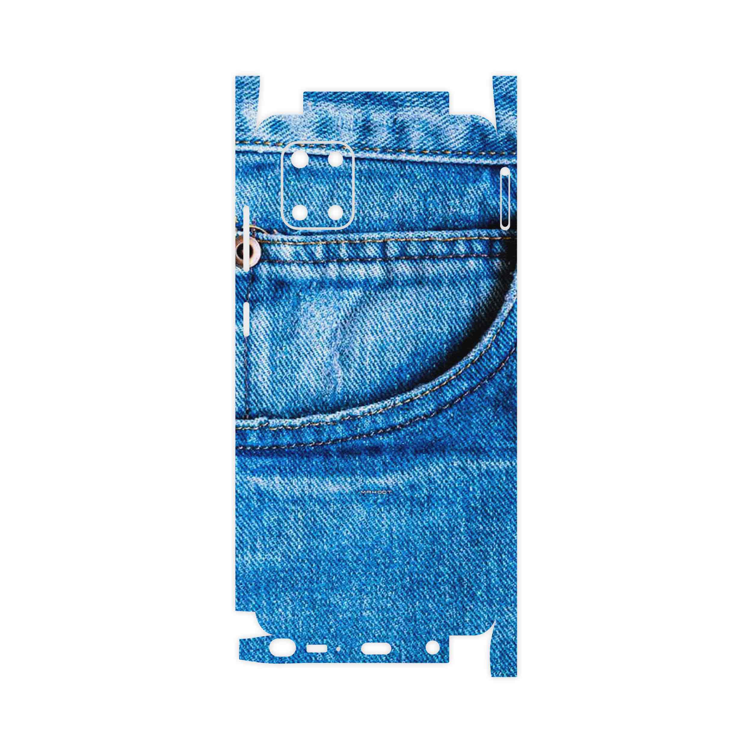 برچسب پوششی ماهوت مدل Fabric Texture 7-FullSkin مناسب برای گوشی موبایل سامسونگ Galaxy Note 10 Lite