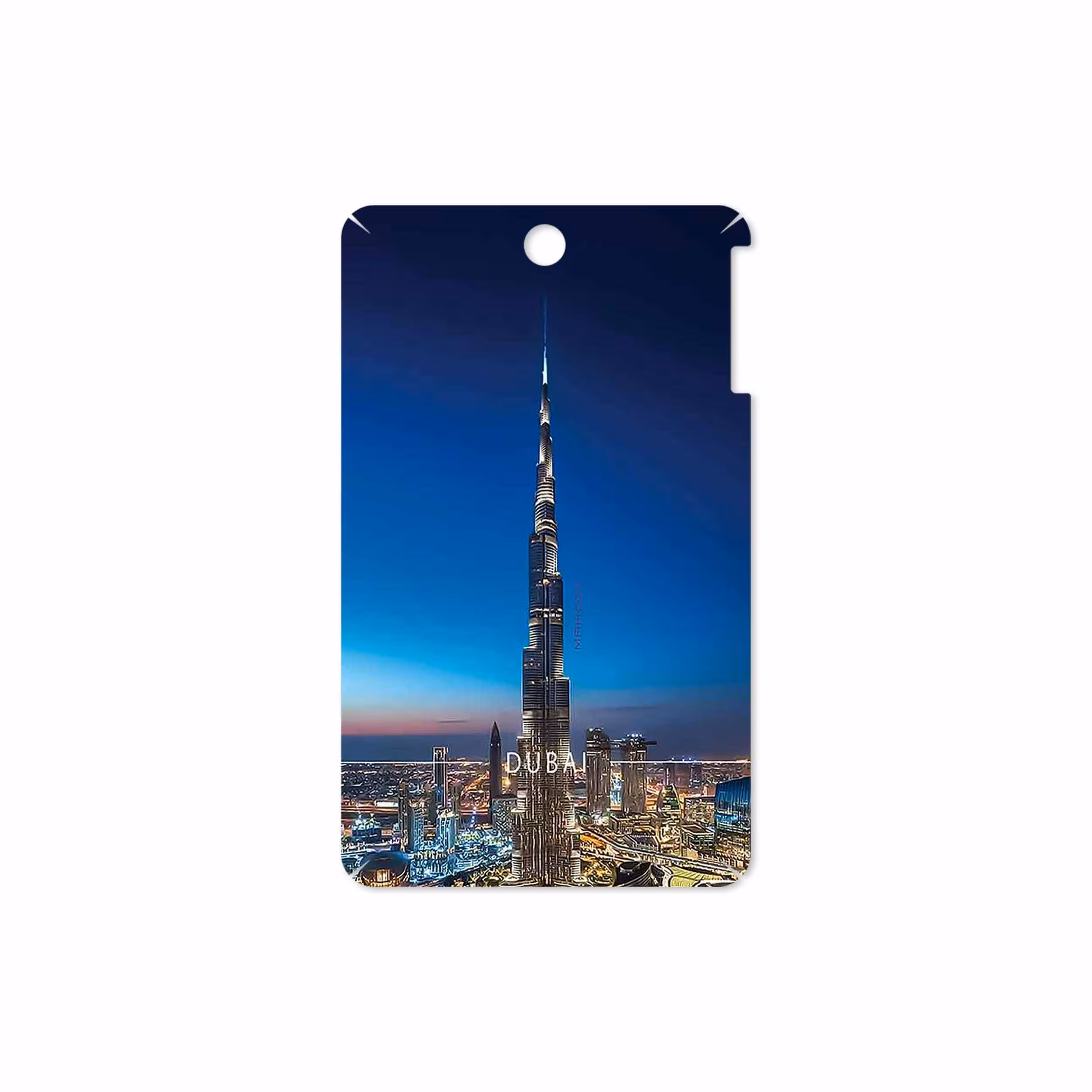 برچسب پوششی ماهوت مدل Dubai City مناسب برای تبلت لنوو A7-50 A3500 2014