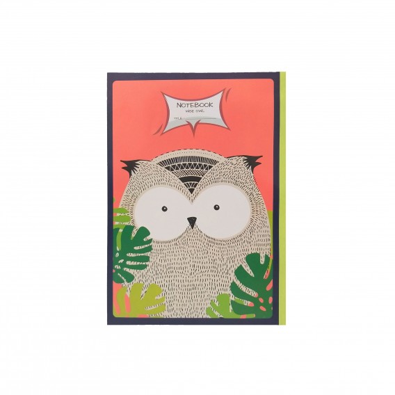 دفتر 40 برگ پرونوت پاپکو مدل wise owl