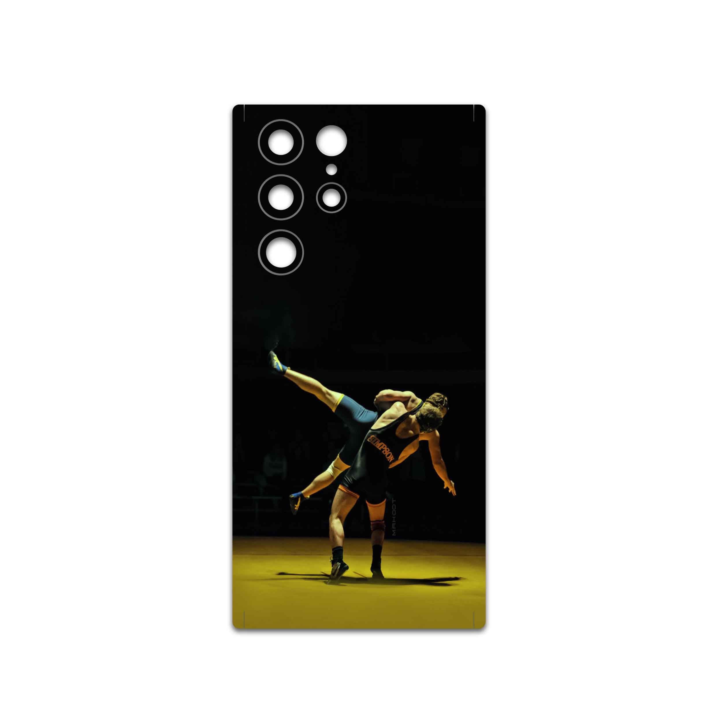 برچسب پوششی ماهوت مدل Wrestling مناسب برای گوشی موبایل سامسونگ Galaxy S22 Ultra 5G