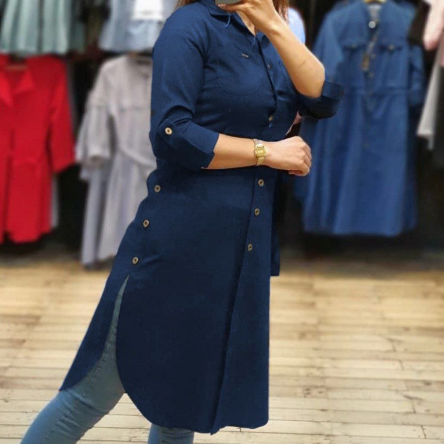 مدل بغل دکمه تترون 