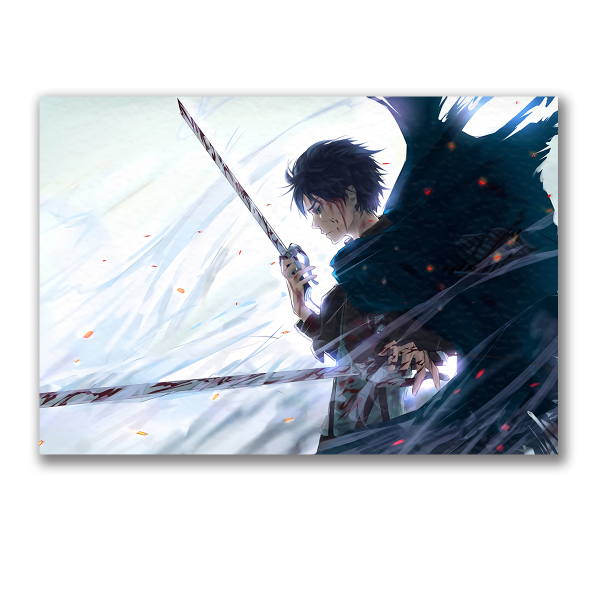 تابلو شاسی طرح انیمه Attack on Titan مدل 005