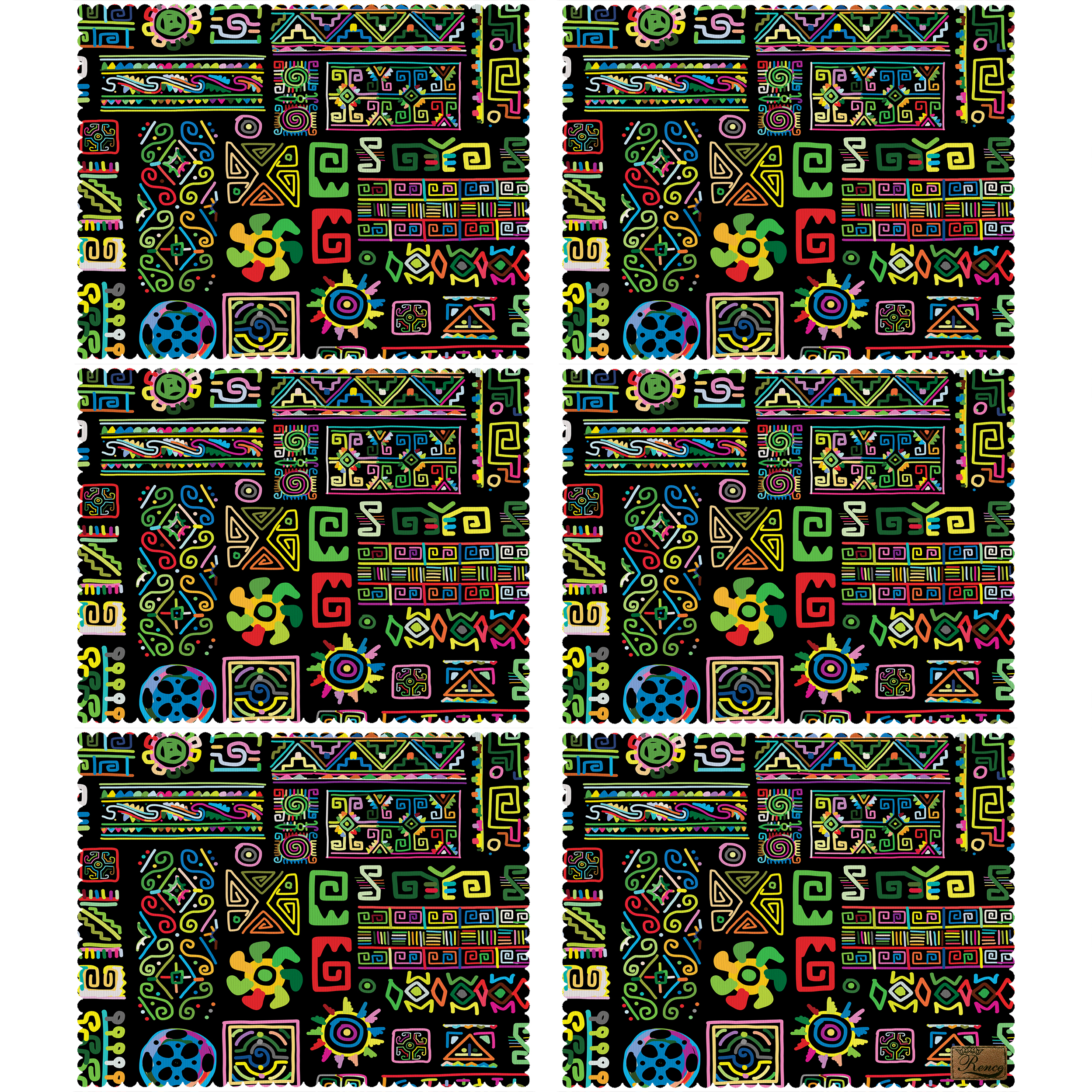 زیربشقابی رنس مدل UU3-42553 بسته 6 عددی