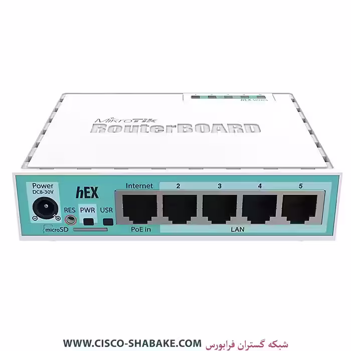 روتر میکروتیک hEX RB750Gr3