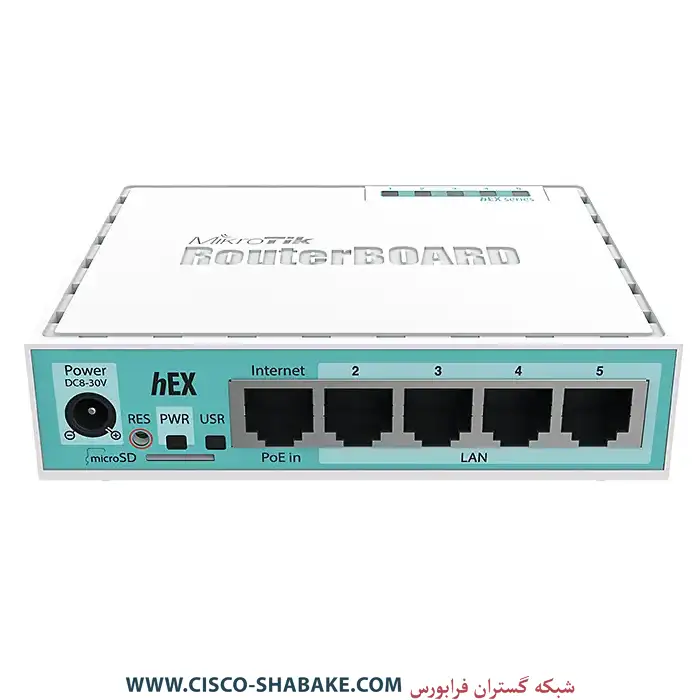 روتر میکروتیک hEX RB750Gr3
